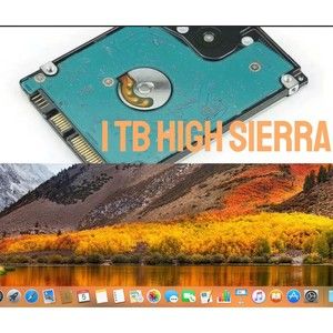 1TB 2.5" HDD Hard Drive For MacBook Pro A1278 2010 2011 2012 MacOS High Sierra